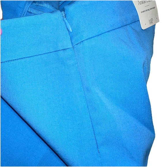 Talbots Bright Blue Ankle Pants - Picture 7 of 12
